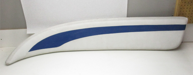 2005 Bayliner 219 SD Boat Starboard Right Bow Wall Cushion Back Rest 60" x 11"