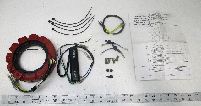 398-832074A6 Mercury Mariner 40-45 HP 4 Cyl Manual Start Outboard Stator Kit