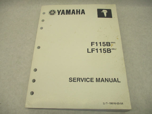 LIT-18616-03-54 2014 Yamaha Outboard Service Repair Manual F115B LF115B
