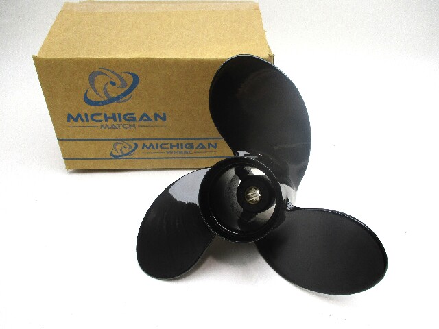10 X 9 Pitch Michigan Propeller for Mercury 20 HP Outboards 8 Spline
