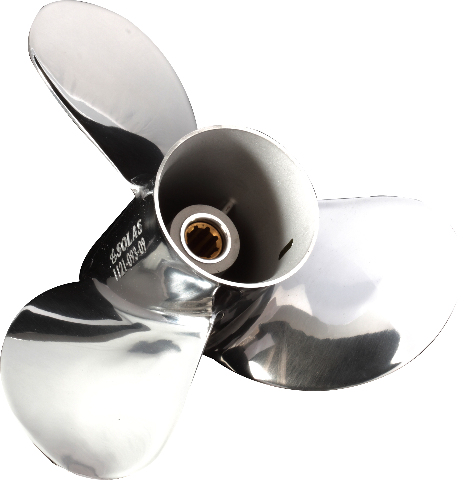SATURN (A) Stainless 9.3 X 11 Pitch Propeller for Mercury 6-15 HP Outboards