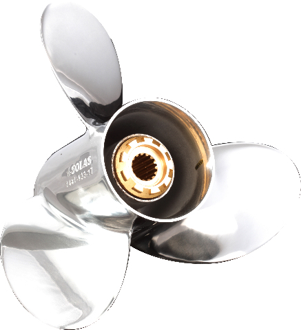 TITAN (D) Stainless 13.3 X 17 Propeller for MERCURY/MARINER/FORCE 40-140 HP