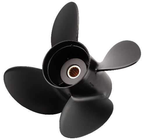 4-Blade 14.5 X 17 Pitch Left Hand Prop for MERCURY/MERCRUISER/HONDA 115-300 HP