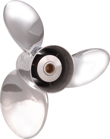 LEXOR (E) JOHNSON/EVINRUDE/OMC COBRA 90-300 HP 15.5 X 17 Stainless Boat Propeller