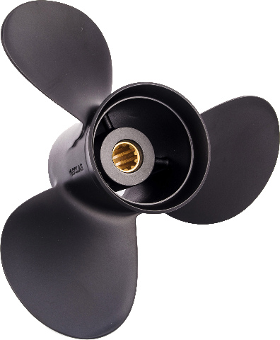 AMITA3 (B) Aluminum 9.9 X 11 Pitch Propeller for Yamaha 20-30HP Outboards