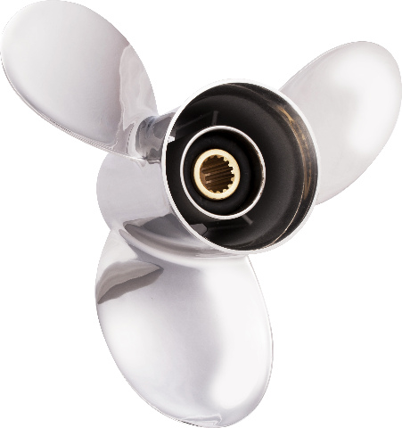 Stainless 13.8 X 15 Pitch Titan Prop for YAMAHA/NISSAN/TOHATSU 60-140HP Outboards