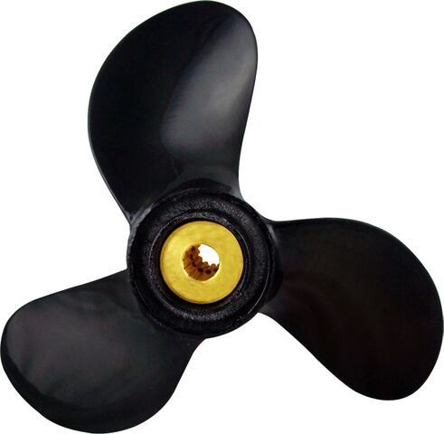 AMITA3 (SPLINE DRIVE) 7.875 X 6.75 Pitch Propeller for Suzuki 4-6 HP Outboards