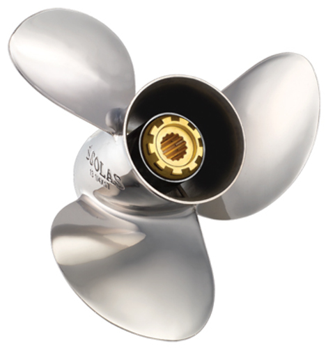 NEW SATURN (D) Stainless 13-1/4 X 17 Propeller for Suzuki 75-140 HP Outboards