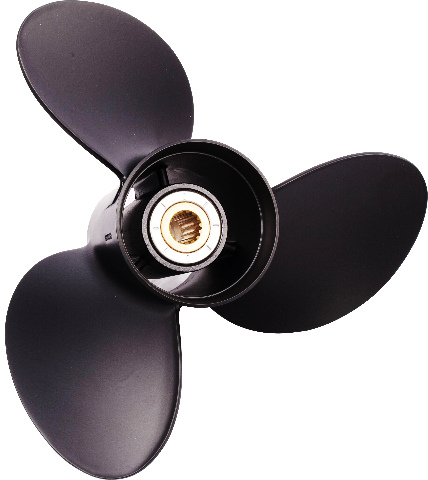 AMITA3 E+ (E) Alum 15.8 X 15 Pitch Propeller for BRP/JOHNSON/SUZUKI 150-300 HP
