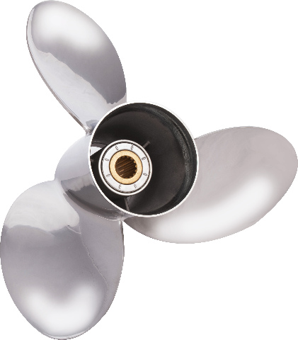 LEXOR PLUS (E) 16 X 17 Pitch Stainless Propeller for Suzuki 150-300 HP Outboards