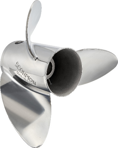 RUBEX S3 Series E SST 15.1 X 25 Pitch Boat Propeller for 135-300 HP V6