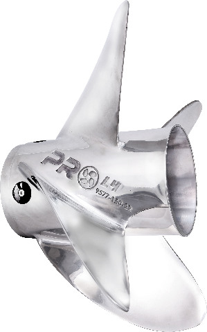 RUBEX PRO L4 (E) 15 x 22 Pitch Stainless Steel Propeller 200 & Up HP Marine Engines