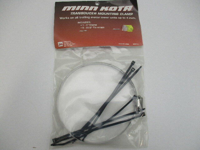 MKR-4 Minn Kota Trolling Motor Transducer Mounting Clamp
