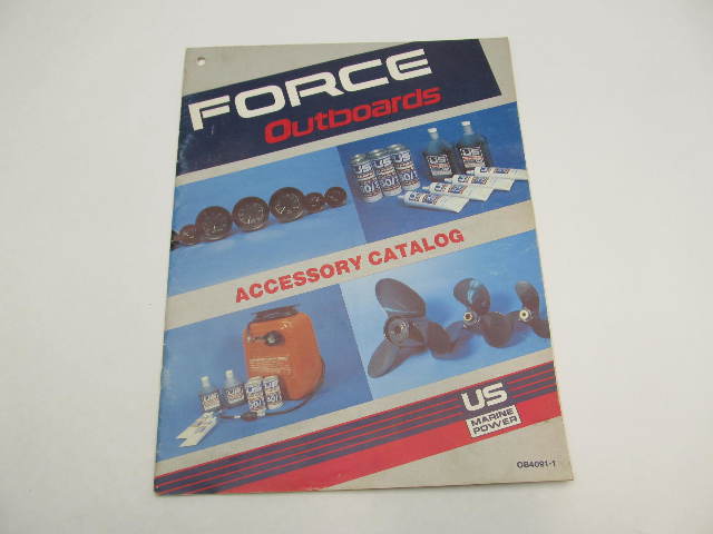 OB4091-1 Force Outboard Accessories Parts Catalog 1980s