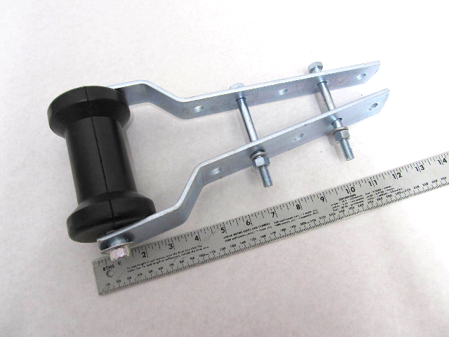 T-950 VE-VE INC Adjustable Boat Trailer Keel Roller 5" w/ Brackets for 3" Tongue