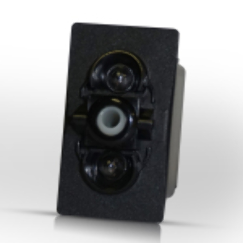 V1D1-G66B CARLING SWITCH ON-OFF Rocker Switch, Single Pole SPST 12Vdc