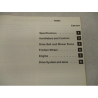 RM-911 1987 Ariens 911000 Series Walk Behind Lawn Mowers Repair Manual