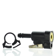 0775640 FUEL FITTING Johnson/Evinrude-5/16" Barb Female Hose to Tank/Engine