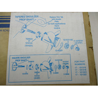 13 1/4 X 18 Pitch SST Propeller for 60-140 HP Mercury Mariner 75-150 HP Force