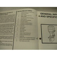 90-13645-2 1095 Mercury Mariner Outboard Service Manual 70-115 HP 1987-1993