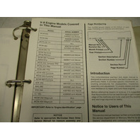 90-14499 1285 MerCruiser Service Repair Manual #9 GM V-8 Marine Engines 1985-86