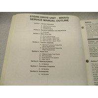 90-17431-2 294 Mercruiser #11 Bravo 1-3 Stern Drive Service Repair Manual