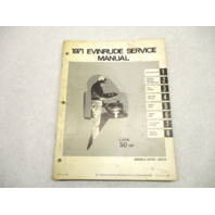 4751 OMC 1971 Evinrude Outboard Service Manual 50 HP Lark 50172 50173