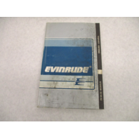 209900 Evinrude Outboard Owner's Operation Manual 20-30 HP 1984