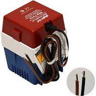 RULE 800 GPH 12 Volt 5 Amp Fuse BILGE PUMP, Square Model 20F