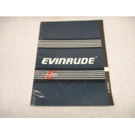 210993 Evinrude Outboard Owner's Operation Manual 28 HP 1987