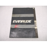 211092 Evinrude Outboard Owner's Operation Manual 28 HP 1988
