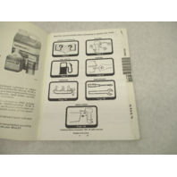 1992 Owner's Operating Manual for Johnson Evinrude 10-15 HP R & TE Outboards