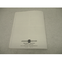 Minn Kota Power Drive Bowmount Foot Conrol Trolling Motor Owner's Manual