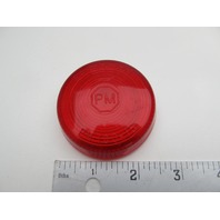 260142 Vintage OMC Evinrude Johnson Skeeter Snowmobile Red Taillight Lens