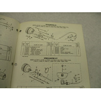 1976 Evinrude Johnson 35 40 50 HP Snowmobile Parts Catalog E136A-A J146S E166AAB