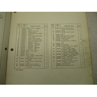 1962 2nd Ed Evinrude Outboard Parts Catalog 18 HP Fastwin 15036 15037