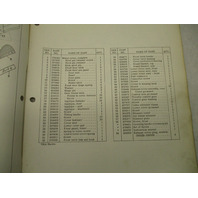 1962 2nd Ed Evinrude Outboard Parts Catalog 40 HP Lark Selectric Shift