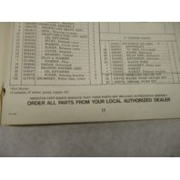 281207 Evinrude 1978 Outboard 4 HP Parts Catalog Models 4806 4836 4837