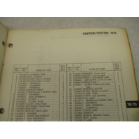 281212 Evinrude 1978 Outboard 70/75 HP Parts Catalog Final Edition