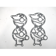 0307762 OMC Evinrude Johnson 40 HP Outboard Water Jacket Cover Gasket (Set of 2)