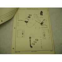 90-36713 1965 Mercury Mercruiser Rover Marine Engine Parts List Manual