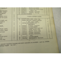 380574 1965 Johnson Sea-Horse Outboard Parts Catalog 18 HP FD-FDL-19D