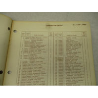 383867 1969 Johnson Sea-Horse Outboard Parts Catalog 9.5 HP Models