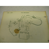 384394 1970 Johnson Sea-Horse Outboard Parts Catalog 6 HP Models 6R70B 6RL70B