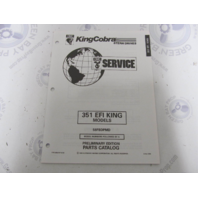 3850737 1994 OMC Cobra Stern Drive Parts Catalog 351 EFI King