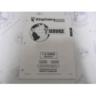 3850738 1994 OMC Cobra Stern Drive Parts Catalog 7.4 King