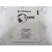 3854834 OMC Cobra Stern Drive 3.0L Parts Catalog 1995 Final Edition