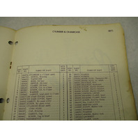 386211 1971 Johnson Sea-Horse Outboard Parts Catalog 20 HP Models 20R71S 20RL71S