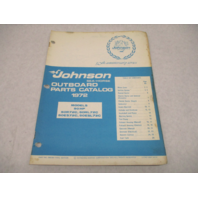 386226 1972 Johnson Sea-Horse Outboard Parts Catalog 50 HP Models