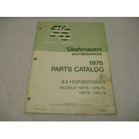 387548 Johnson Outboard 1976 Parts Catalog 9.9 HP Models